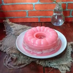 Puding Kaca Kelapa Muda