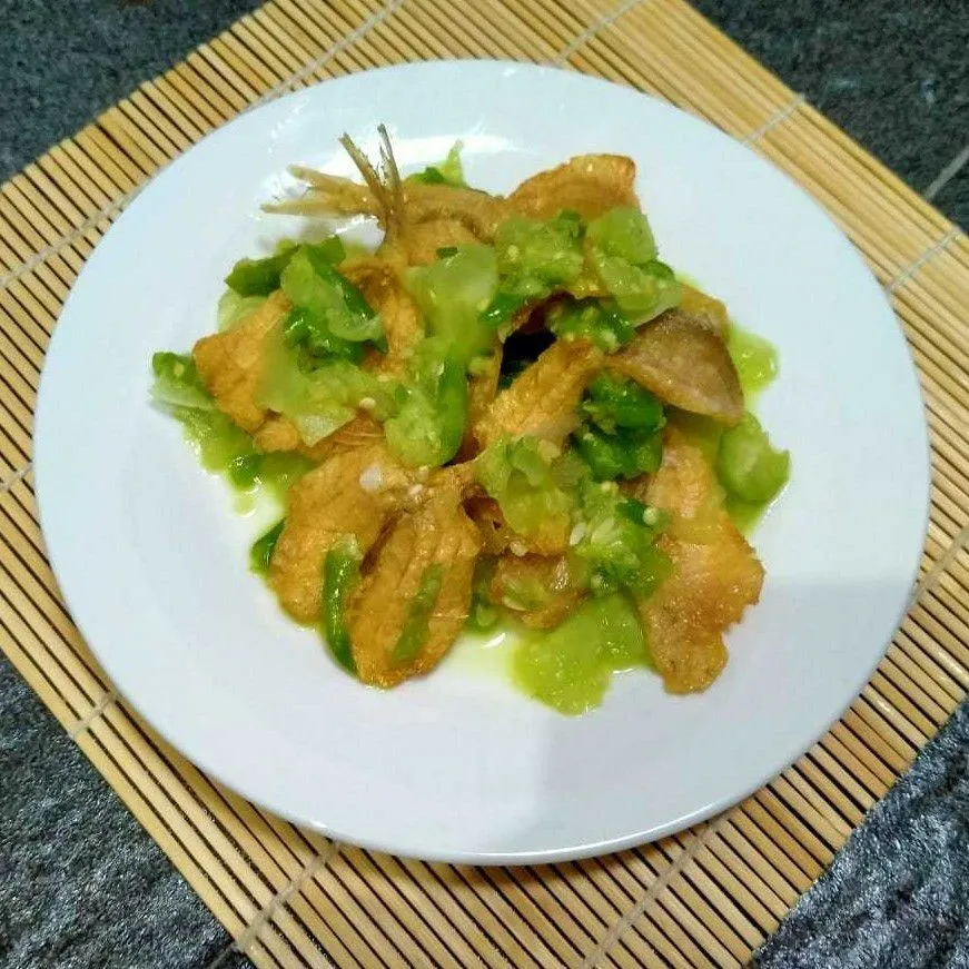 Sambal Mentimun Ikan Asin Pipih