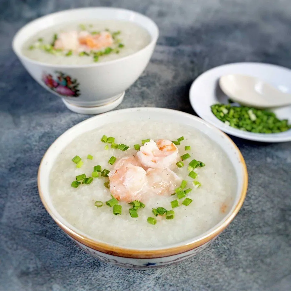 Shrimp Congee (Chinese Porridge) #JagoMasakMinggu8Periode2