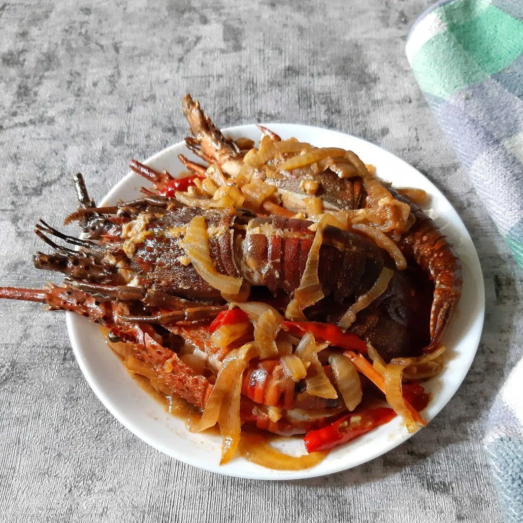 Lobster Saus Asam Manis #JagoMasakMinggu8Periode2