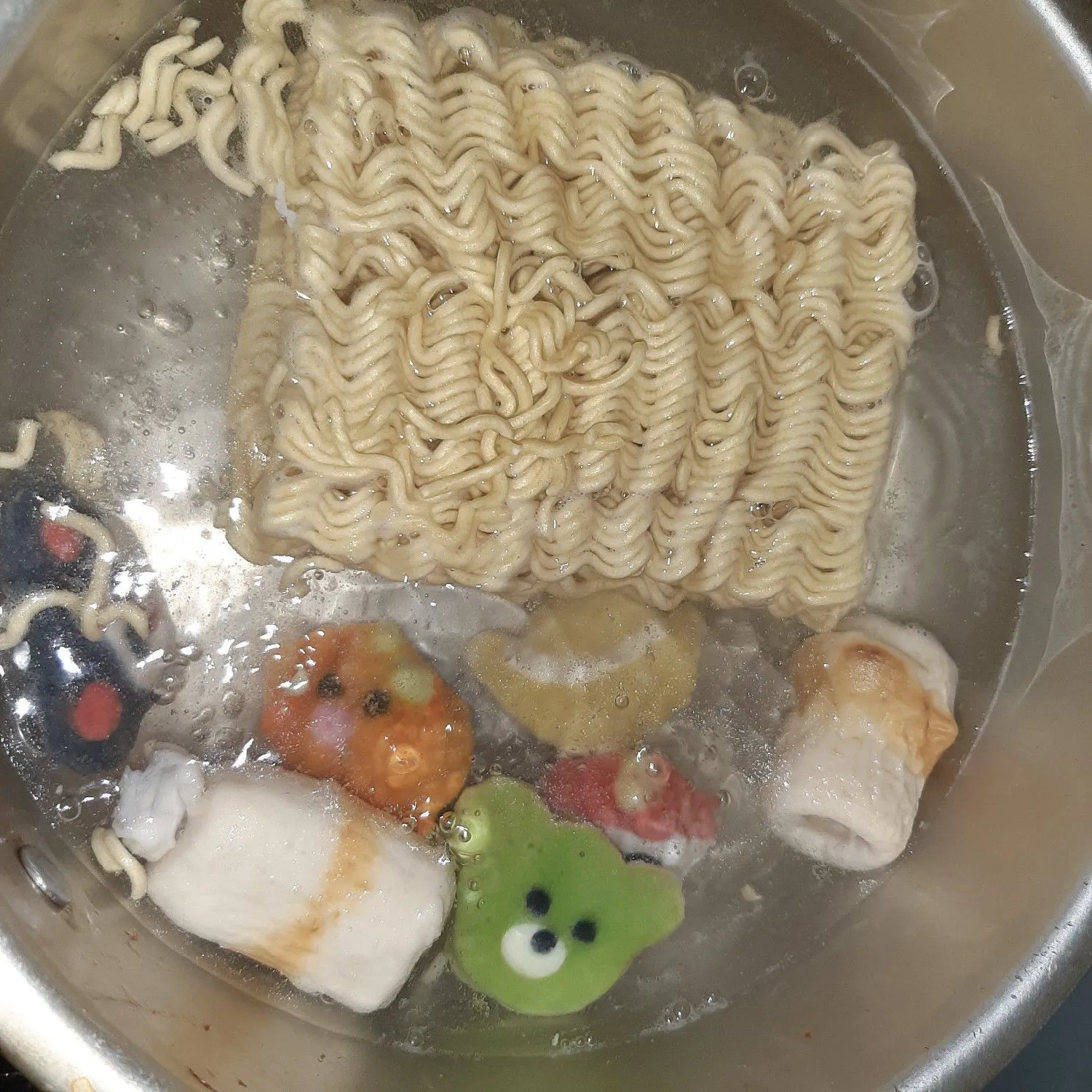 Step 5 Mie Kornet Kuah Susu