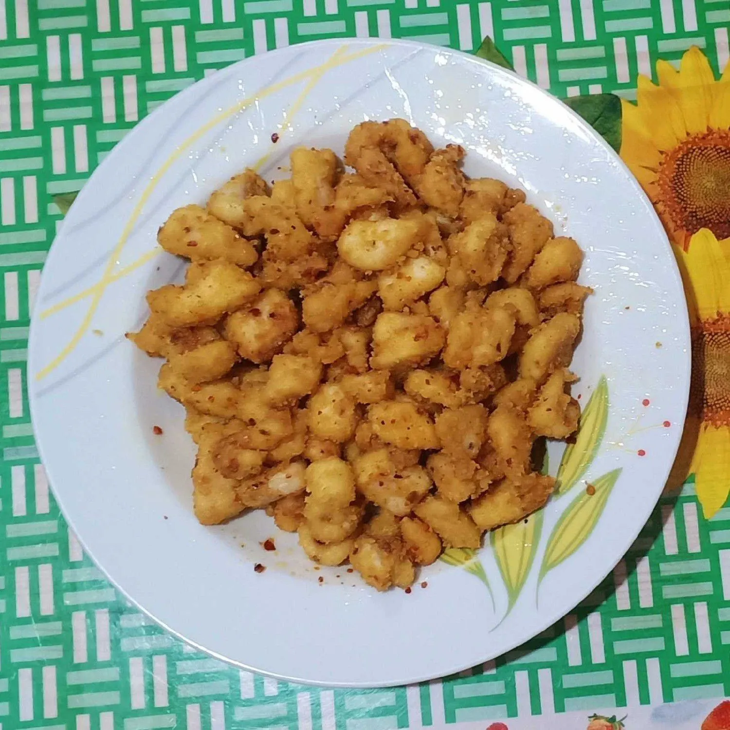 Spicy Chicken Popcorn