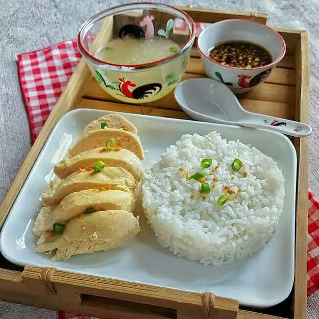 Nasi Ayam Hainan #JagoMasakMinggu8Periode2