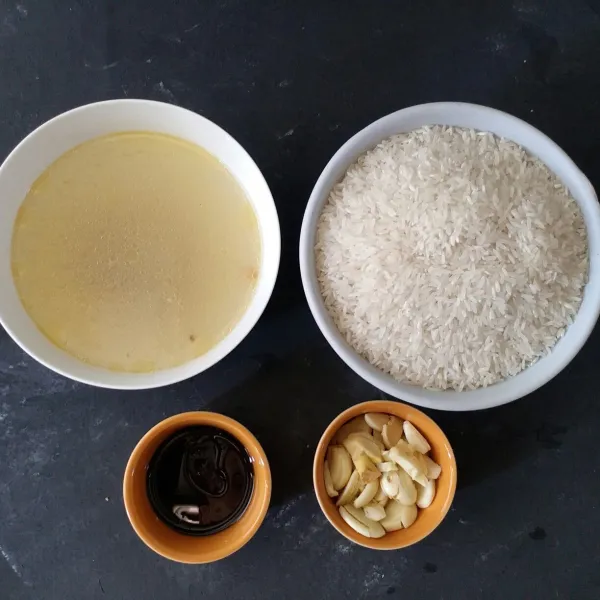 Siapkan bahan.
