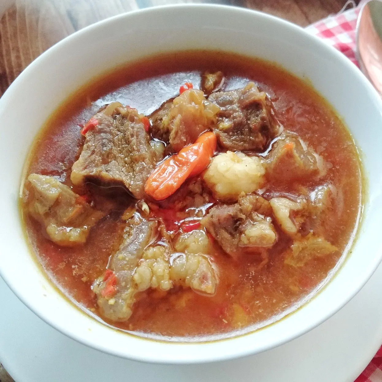 Step 5 Tengkleng Sapi Kuah Santan