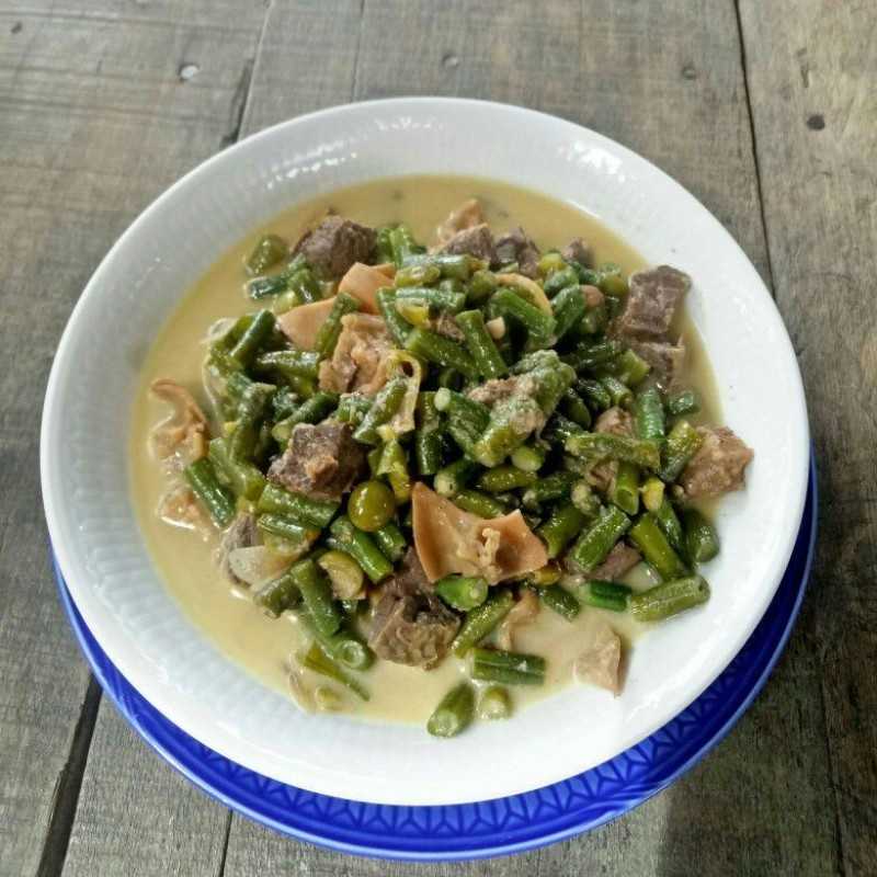 Resep Tauco Santan Jeroan Kacang Panjang Jagomasakminggu9periode2 Sederhana Enak Chef Rahmahsb Kitchen