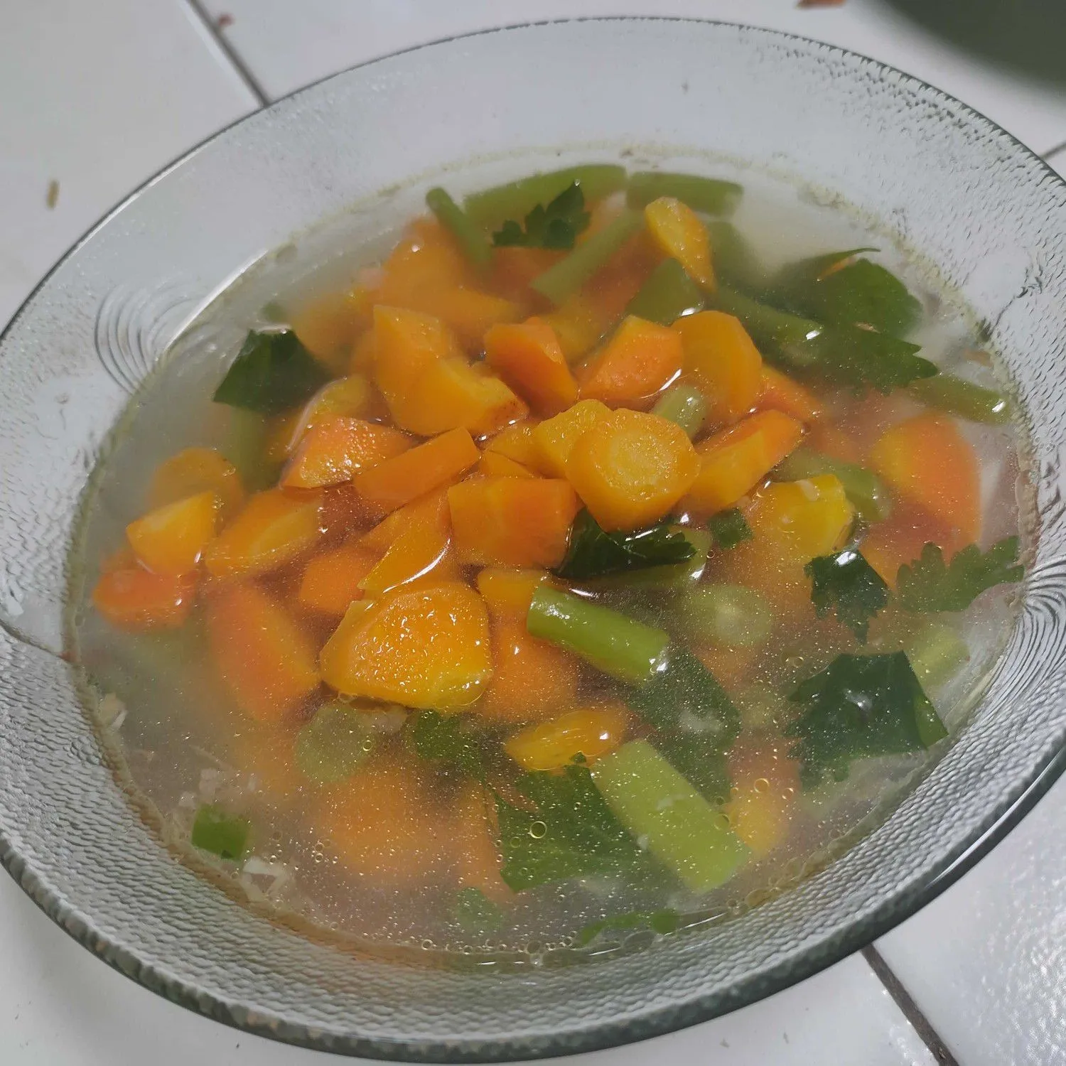 Sayur Sop Bening yang Praktis Dibuat