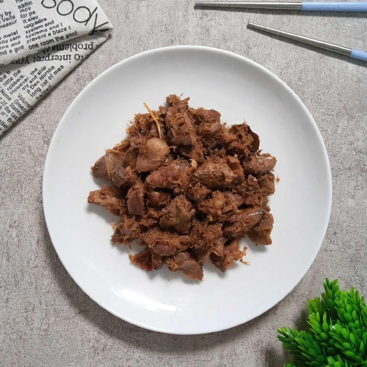 Hati Ampela Masak Serundeng #JagoMasakMinggu9Periode2