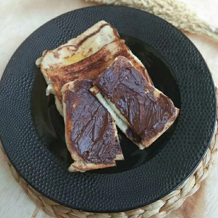 Roti Bakar Keju Cokelat Lumer