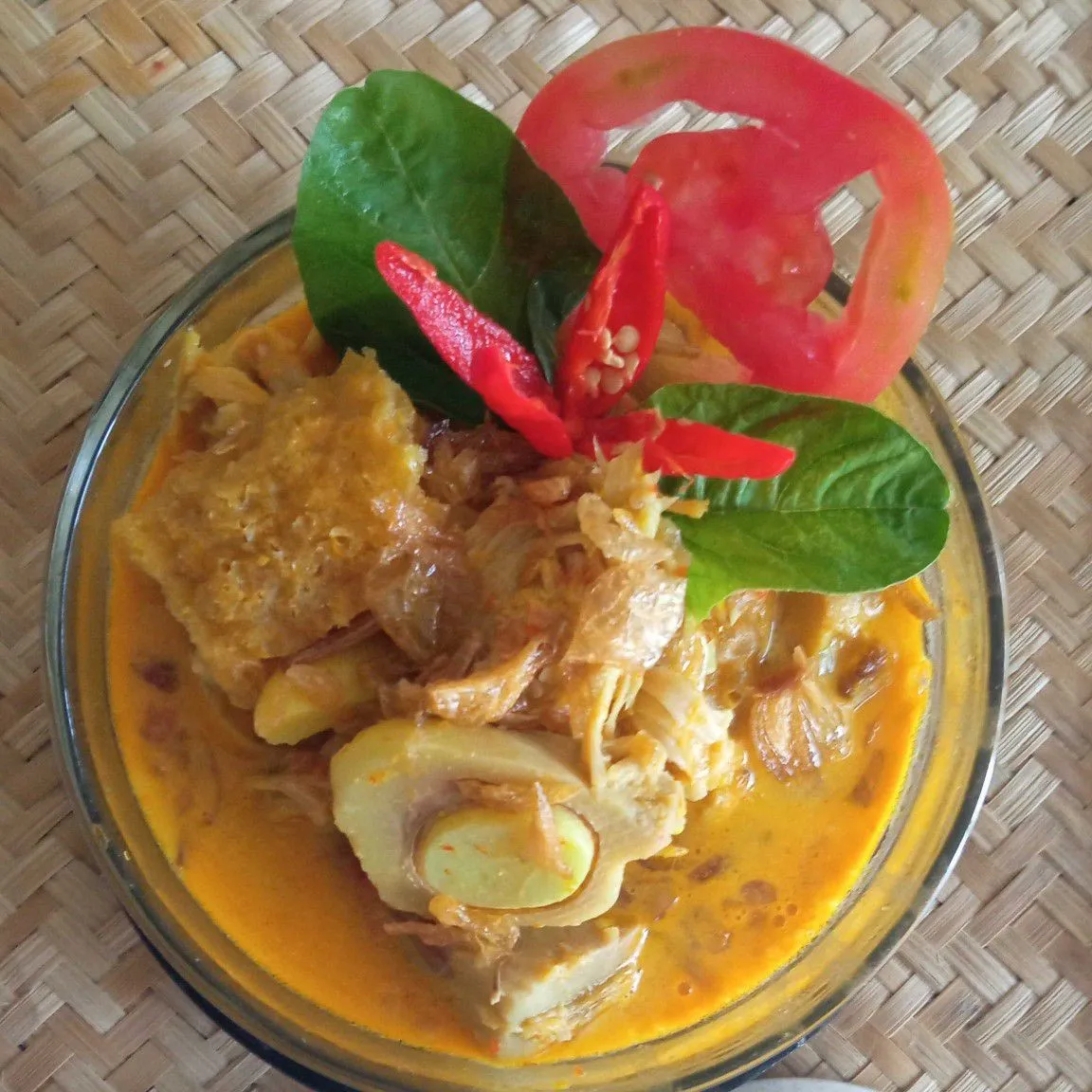 Kerupuk Krecek Gulai Nangka