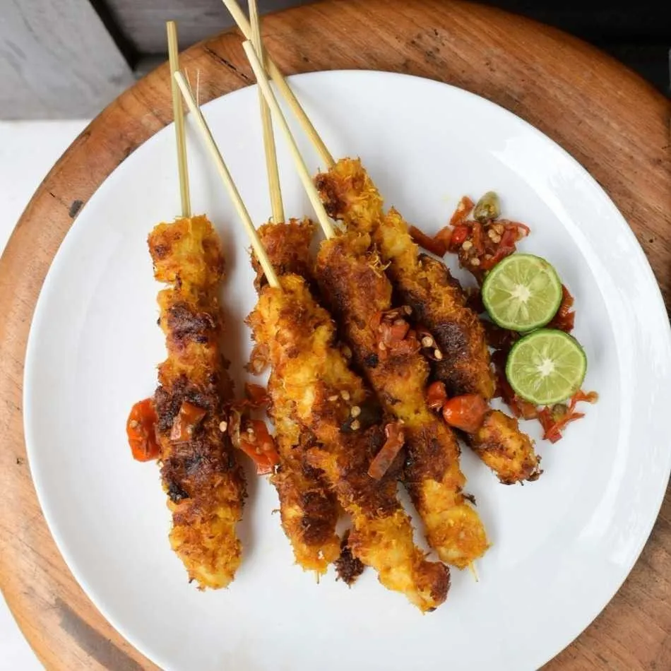 Sate Ayam Kelapa #JagoMasakMinggu9Periode2