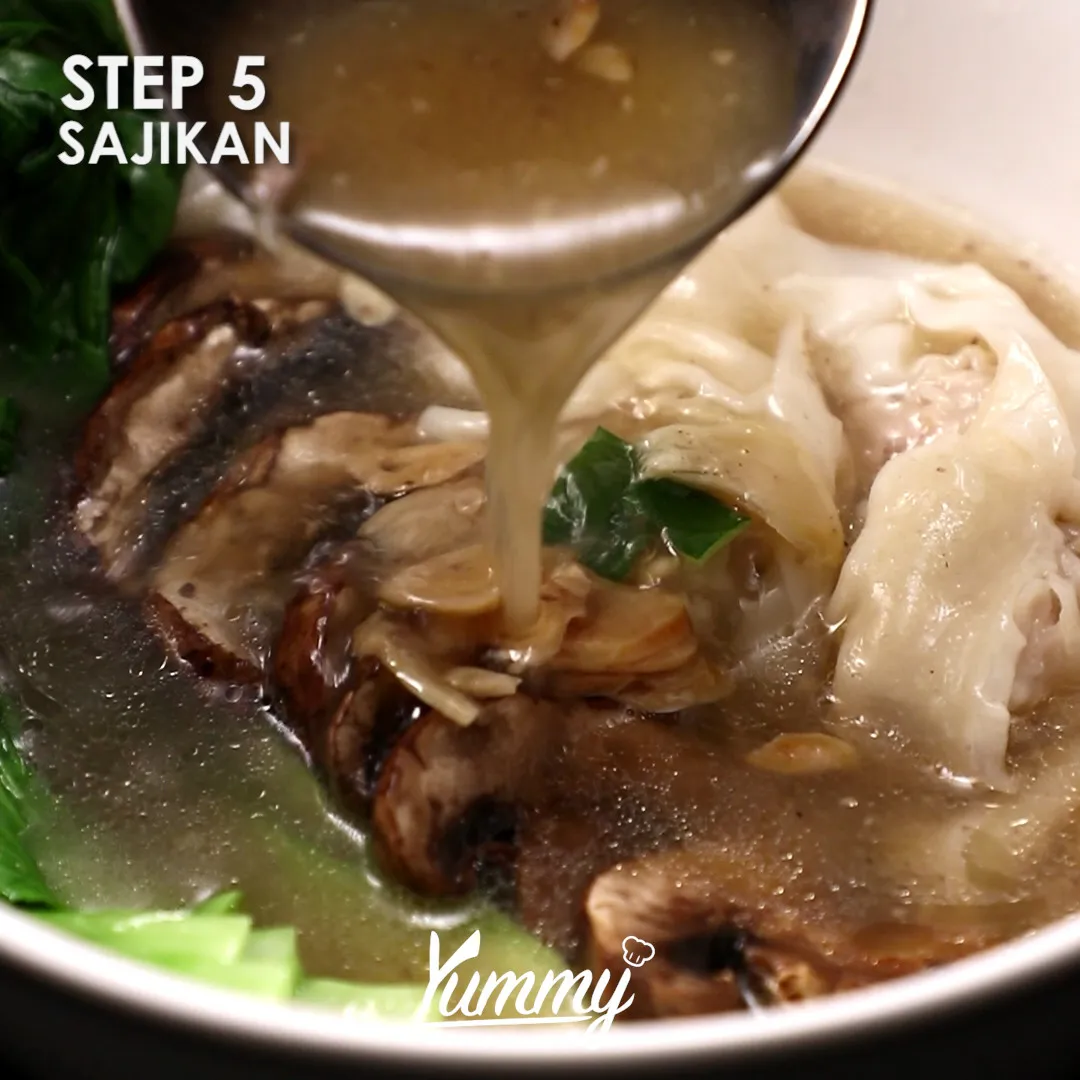 Step 5 Kaldu Sup Wonton