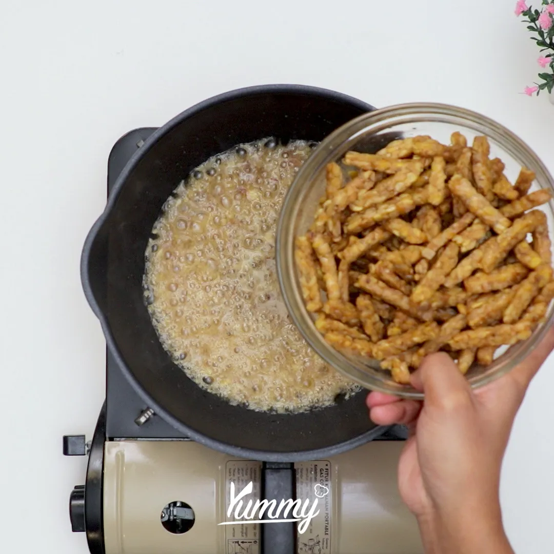 Step 3 Tumis Tempe Manis