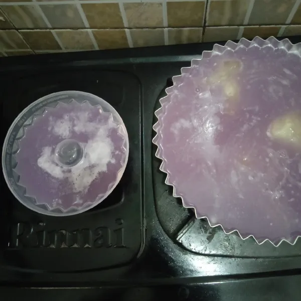 Jelly siap didinginkan.