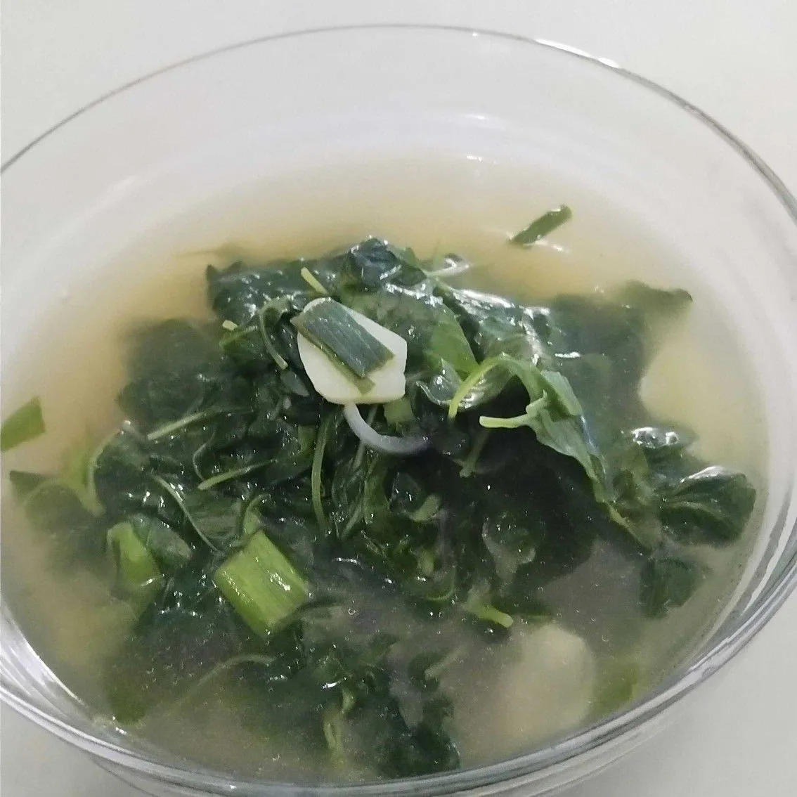 Sayur Bayam Masak Bening Lezat