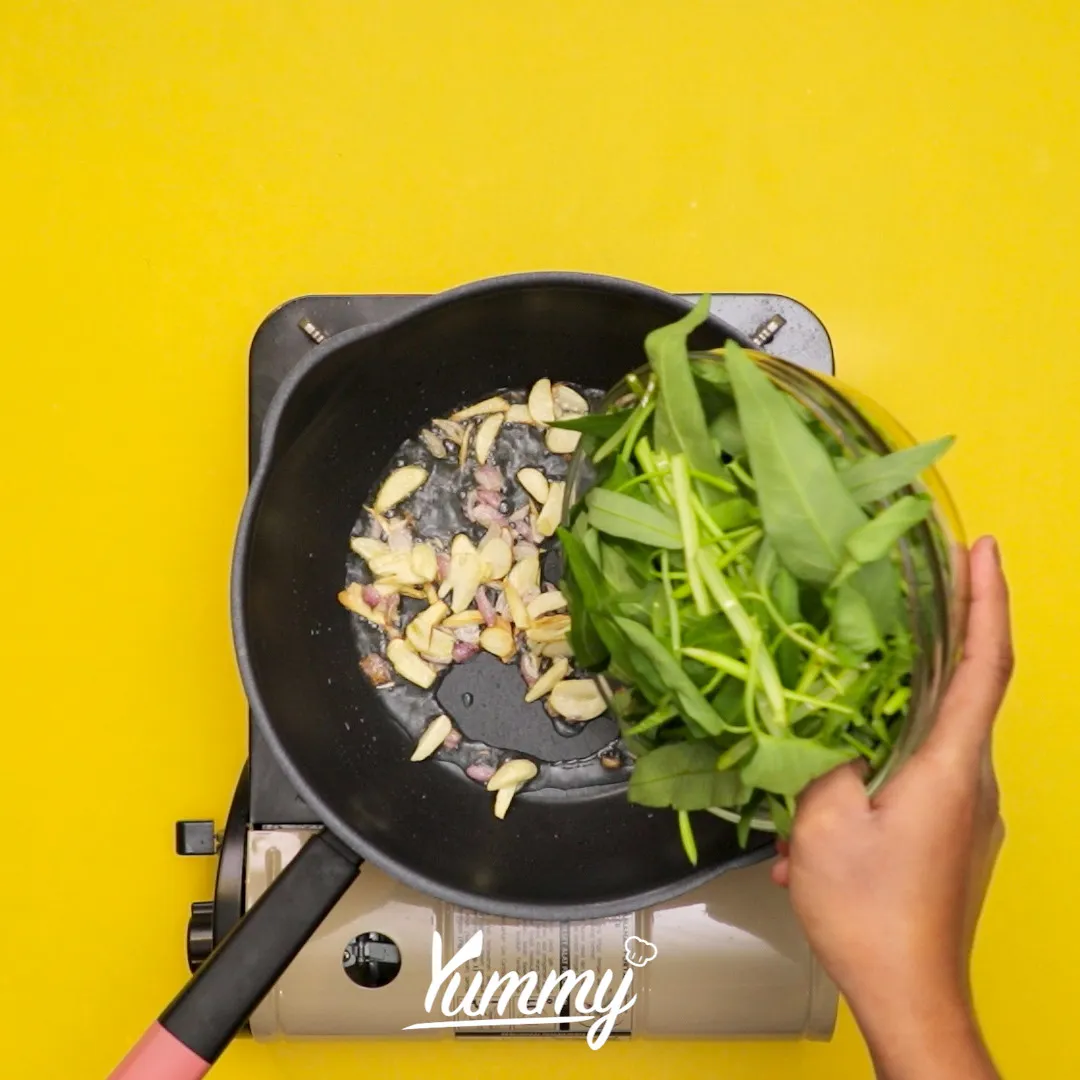 Step 2 Tumis Kangkung