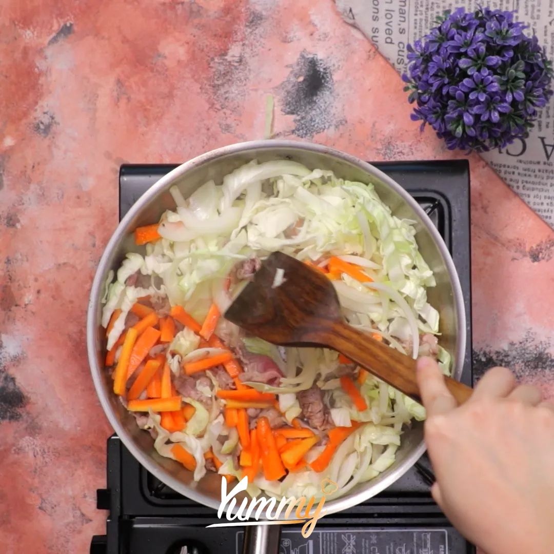 Step 2 Yakisoba