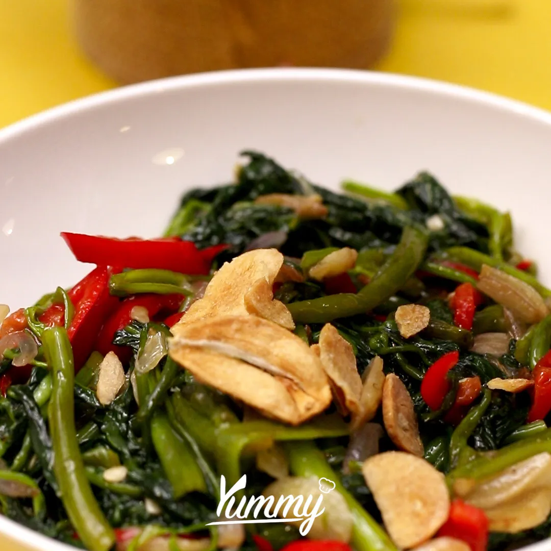 Step 5 Tumis Kangkung