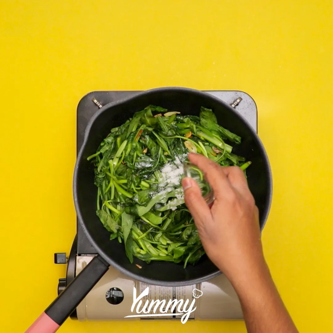 Step 3 Tumis Kangkung