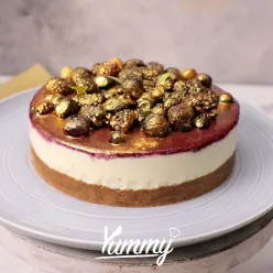No Bake Raspberry Cheesecake