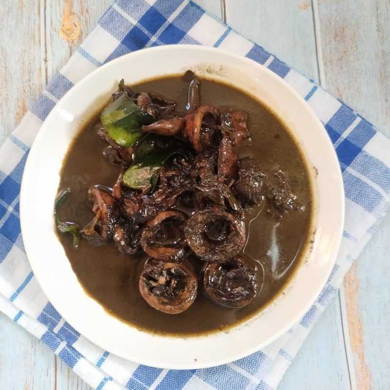 Resep Cumi Masak Hitam Berkuah Pedas Jagomasakminggu10periode2 Dari Dapur Mama Hanum Yummy Co Id