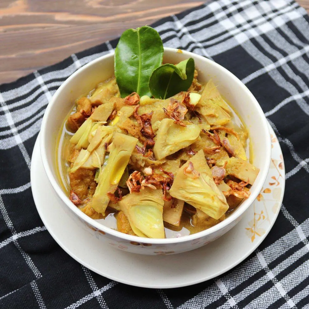Sayur Nangka Tahu Kuah Santan #JagoMasakMinggu10Periode2