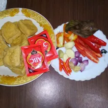 Siapkan semua bahan terlebih dahulu dan haluskan semua bumbu yang ingin dihaluskan
