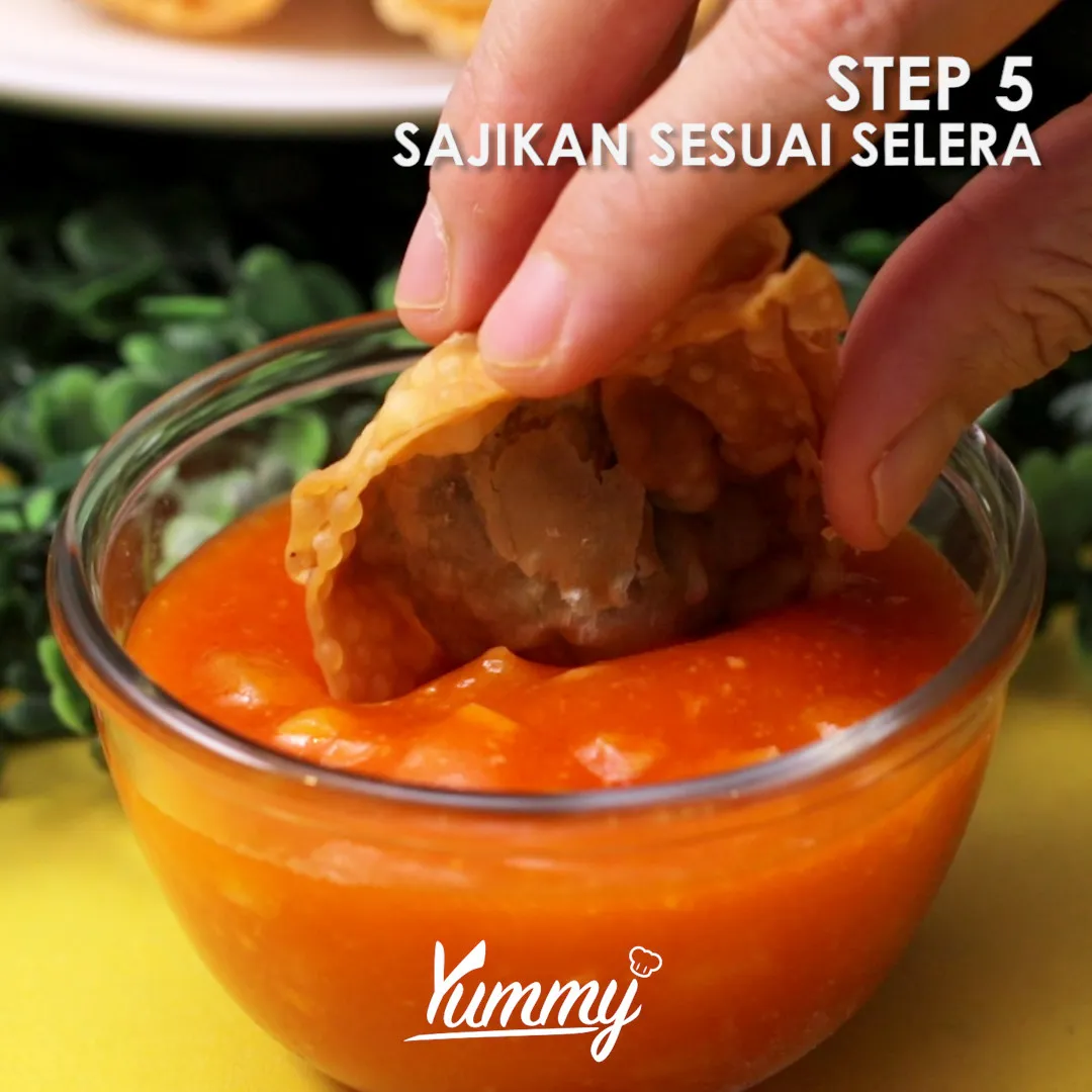 Step 5 Saus Wonton Goreng