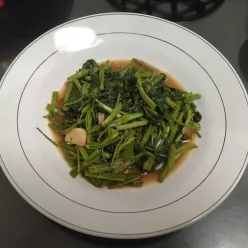 Tumis Kangkung Saos Tiram
