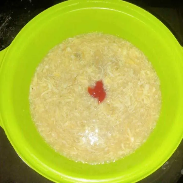 Chineese Egg Drop Soup #JagoMasakMinggu8Periode2