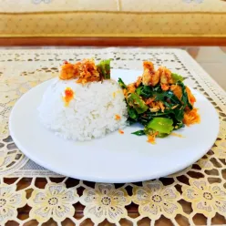 Nasi Urap Sayur Tempe #JagoMasakMinggu9Periode2