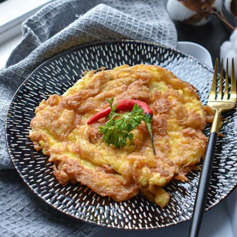 Telur dadar ala thai