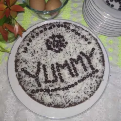 Brownies Panggang Tabur keju