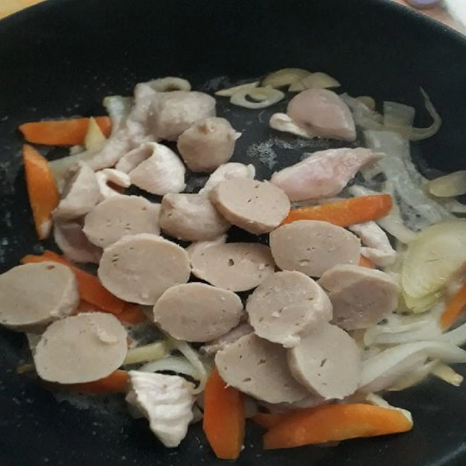 Step 3 Capcay Udon #JagoMasakMinggu8Periode