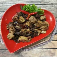 Semur Pedas Ati Ampela #JagoMasakMinggu10Periode2