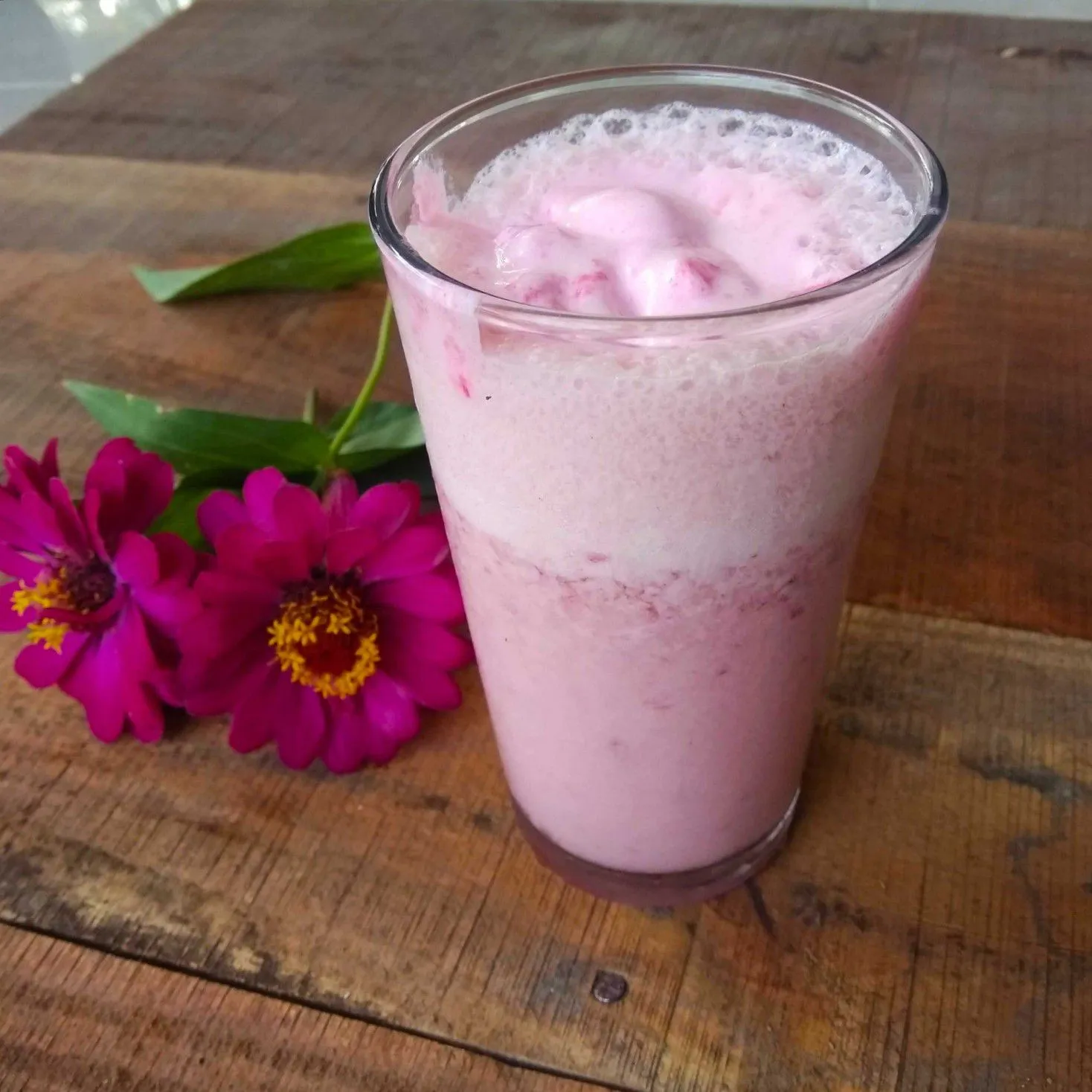 Milkshake Strawberry Probiotik