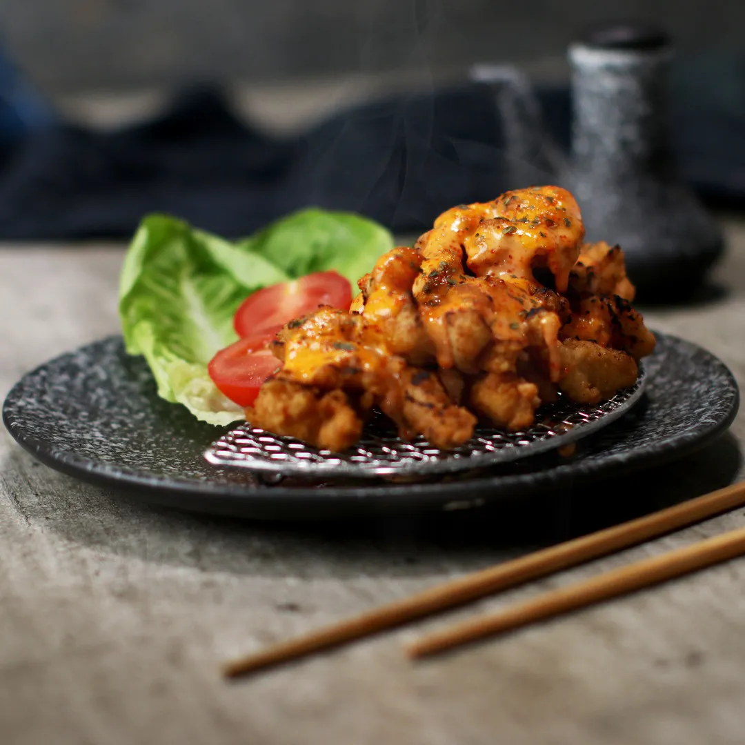 Chicken Nanban with Mentai Sauce