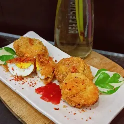 Telur Rebus Crispy