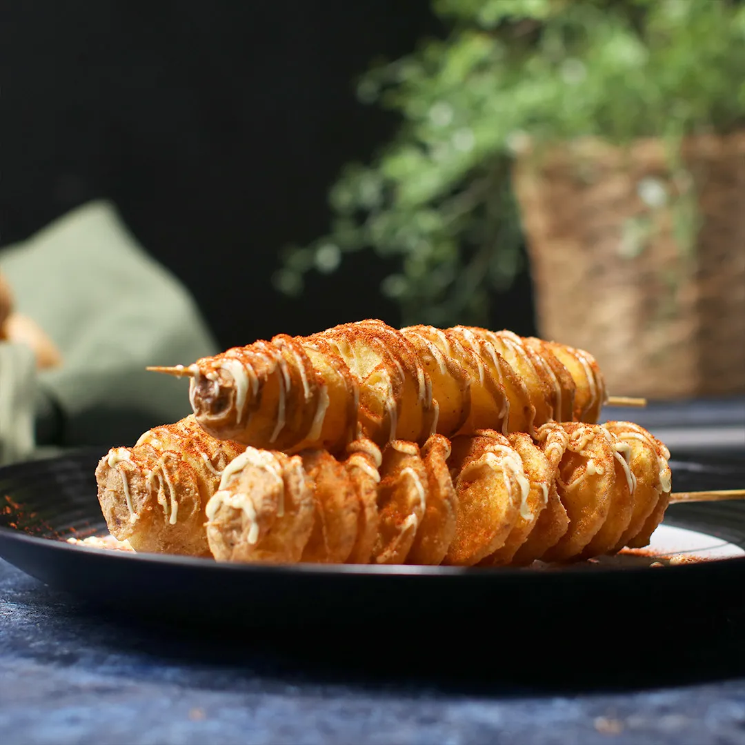 Step 5 Kentang Mini Spiral dengan Mayo Paprika