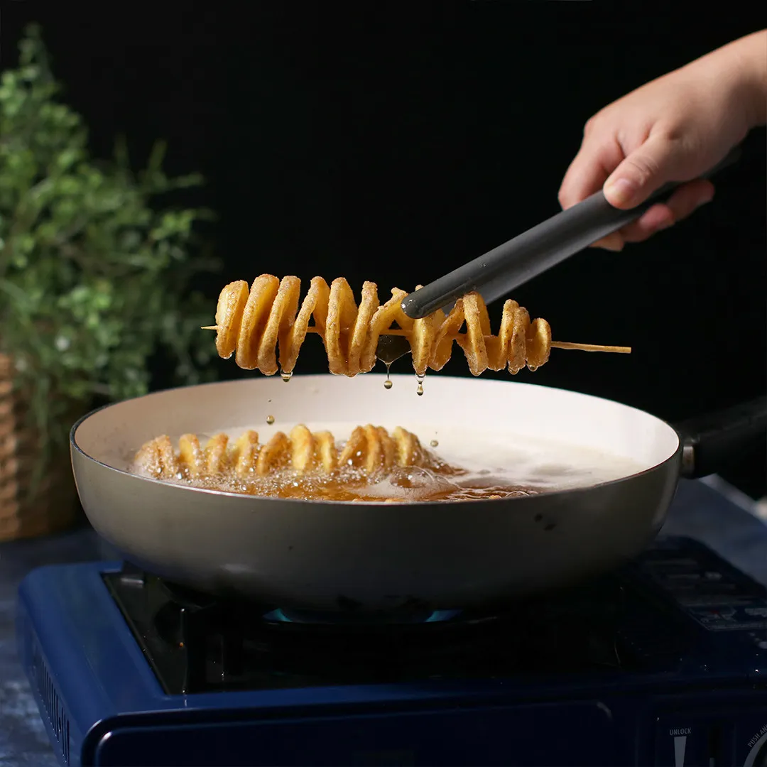 Step 4 Kentang Mini Spiral dengan Mayo Paprika