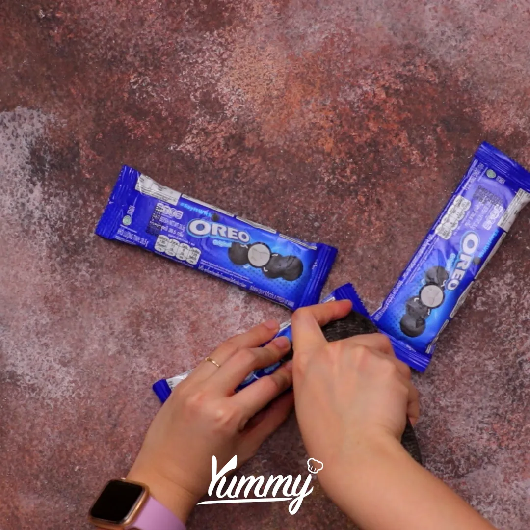 Step 1 Es Potong Oreo