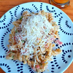 Fusilli Carbonara