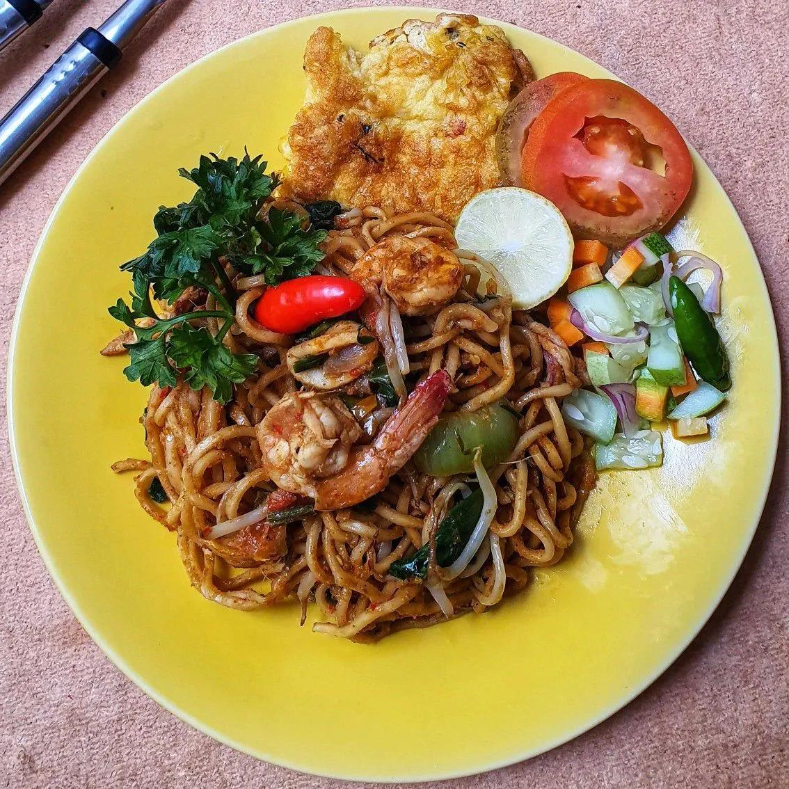 Mie Goreng Seafood Aceh