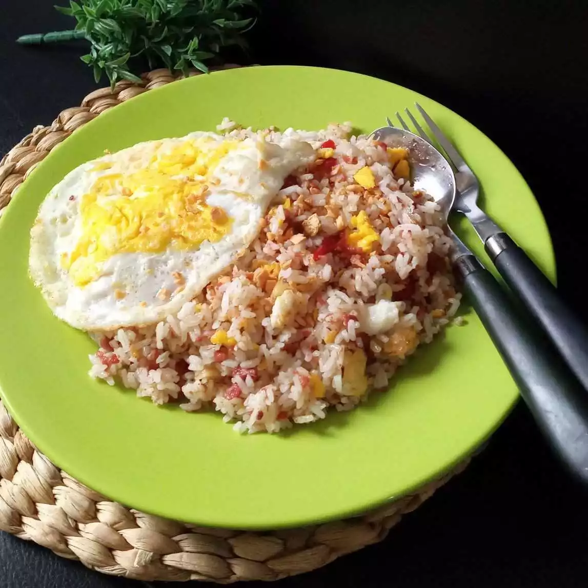 Step 5 Nasi Goreng Kornet