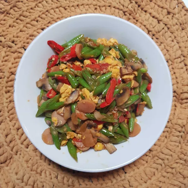 Tumis Buncis Jamur