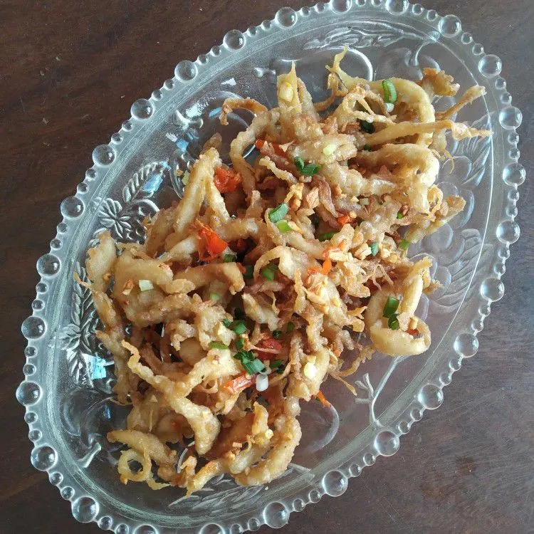 Jamur Krispi Cabe Garam