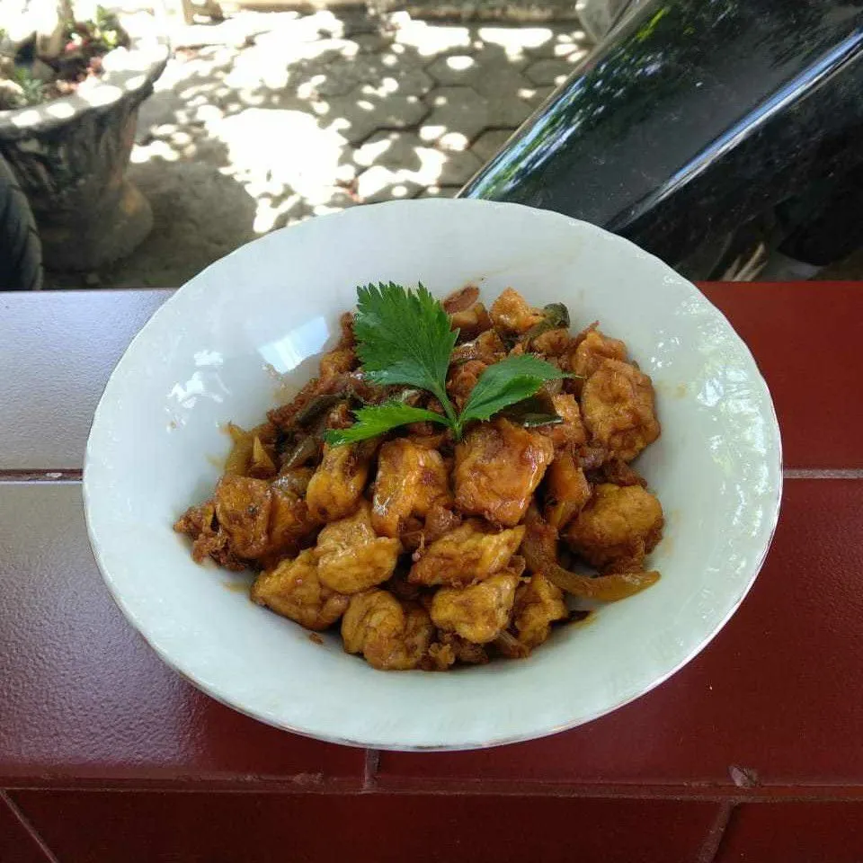 Tahu Telur Saus Tiram