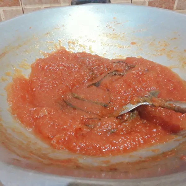 Masak hingga mengental