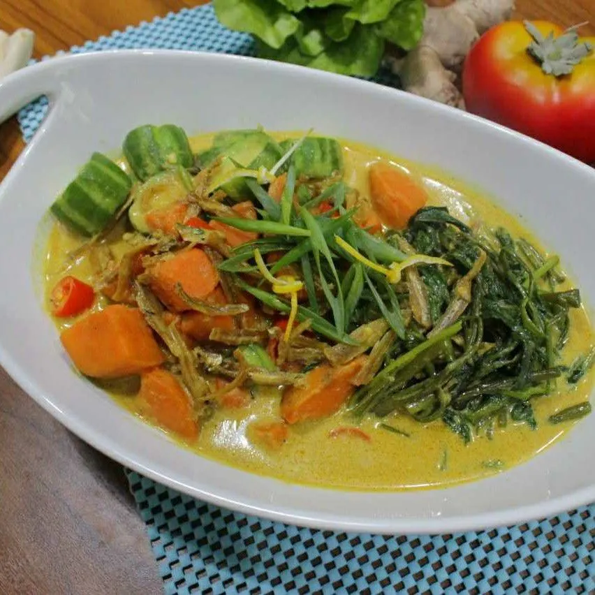 Kari Kangkung Ubi Gambas #JagoMasakMinggu1Periode3