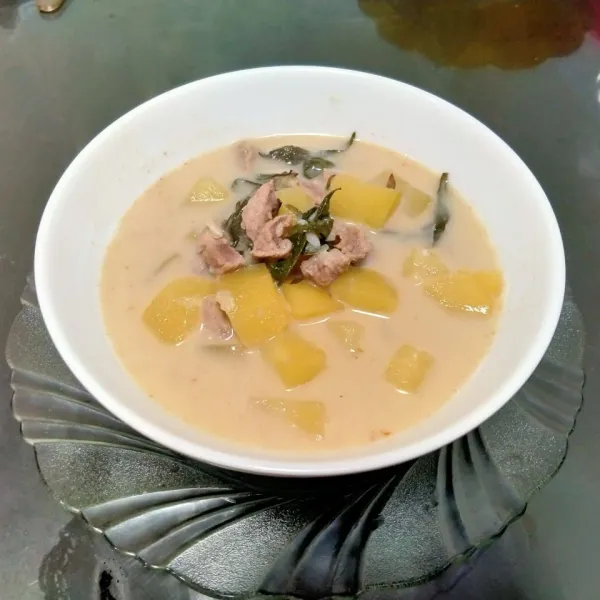 Setelah matang, angkat dan siap disajikan.